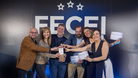 Las asociaciones de centros de idiomas del norte, galardonadas con el premio de Responsabilidad Social Corporativa de FECEI por el proyecto �The language of the sea�