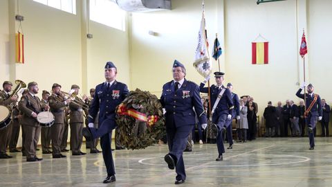 CELEBRACI�N DE LA VIRGEN DE LORETO EN EL EVA 10. ESTACION DE VIGILANCIA AEREA