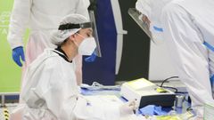 Test r�pidos en el aeropuerto de C�lgari, en Cerde�a