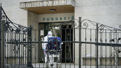 La residencia Nuestra Se�ora de F�tima, de O Barco, estuvo intervenida por la Xunta en las primeras semanas de la pandemia del covid-19 por el alto n�mero de contagios que registr�.