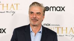 Chris Noth particip� en la alfombra roja del estreno de la serie a principios de diciembre