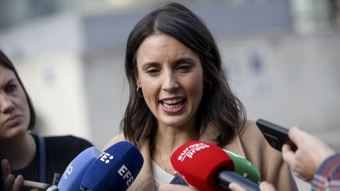 La eurodiputada de Podemos Irene Montero