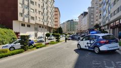 La Polic�a Local de Lugo tuvo que intervenir.