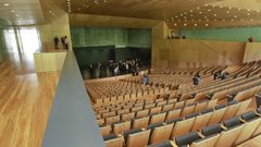 El sal�n principal del nuevo auditorio de Lugo
