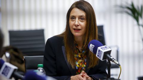 La conselleira de Medio Rural, Mar�a Jos� G�mez