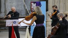 Concierto del grupo Mozart � Galega en la iglesia de San Domingos de Bonaval