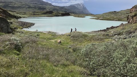 Una de las zonas de Groenlandia donde los investigadores tomaron muestras