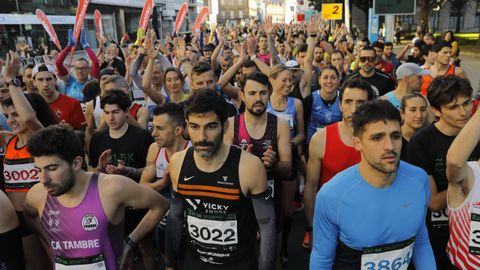 Participantes en una edici&oacute;n de la media marat&oacute;n C21