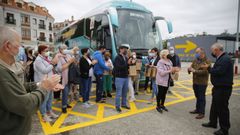 Llegan a Vilanova los primeros turistas de la campa�a Elixe Galicia