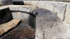 As� dej� uno de los �mayorinos� del Angliru el monumento de 1790 contra el que empotr� su coche