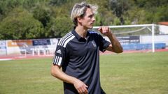 Iv�n Carril, entrenador del Noia.