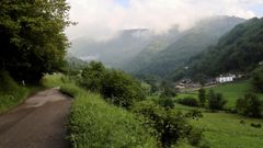 Vista de la localidad de Sonande, en Cangas del Narcea, en donde el paso domingo un oso atac� a una vecina