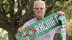 Pedro Barcel, socio nmero uno del Racing. 