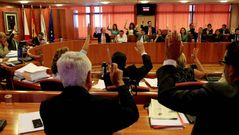 Pleno del mes de septiembre en Vigo