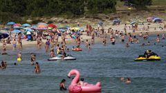 Imagen de archivo de la playa de A Corna.