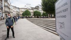 Colas en Lugo para someterse ao test de ant�xenos