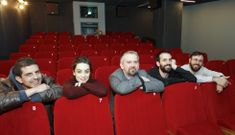 Ramiro Ledo, Irma Armado, Antonio Do�ate, Pablo Cayuela y Carlos Hidalgo, en la apertura de Numax. 