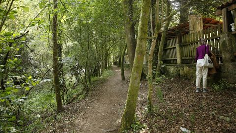 Senda peatonal hasta la aldea de Xei