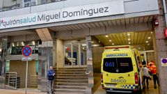 El hospital Quir�n Salud Miguel Dom�nguez en Pontevedra en una foto de archivo