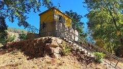 Estaci�n de control de vertidos en O Barco.