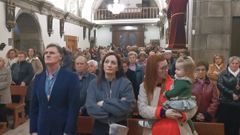 Celebracin del vigsimo aniversario de la Irmandade Cristo da Misericordia de Santa Baia de Boiro