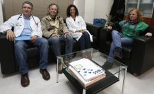Jos� Luis Fern�ndez, Carlos Fern�ndez, Dur�n y Fra, ayer. 
