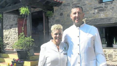 José Luis Bernardez y Joaqui Rodríguez, propietarios de Casa Chema