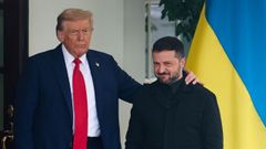 Donald Trump y Volodimir Zelenski