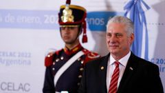 El presidente de Cuba, Miguel Daz-Canel, el pasado 24 de enero.