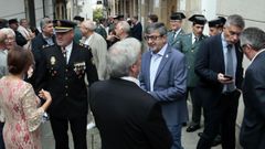 La alcaldesa de Viveiro o el alcalde de Ourol, entre otros, asistieron a los actos del D�a de la Polic�a, organizado por la Comisar�a viveirense