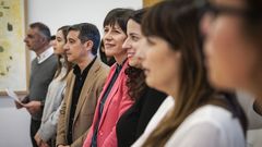 Ana Pont�n present� la candidatura del BNG por Ourense