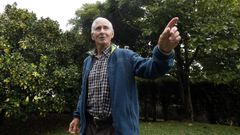 El pobrense Diego M�guez se recupera en su casa del ataque de velutinas sufrido hace una semana