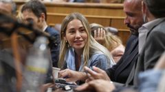 La diputada del PP Noelia Nez durante una sesin plenaria extraordinaria, a 22 de julio del 2025