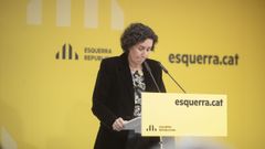 Marta Rovira se despide de la secretara general de ERC.