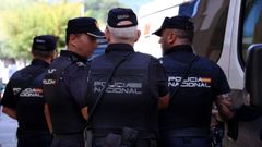 Miembros de la Polica Nacional, en una imagen de archivo.