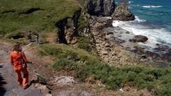 Playa de Lopesa, en Nar�n