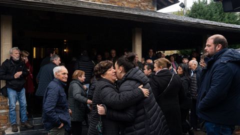 Funeral por el minero �scar D�az Rodr�guez