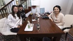 Visitantes, estos d�as, en el hotel Fonte do Fraile de Malpica. 