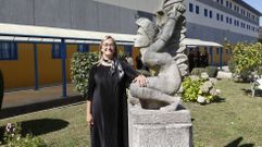 Yolanda P�rez, funcionaria de prisiones desde hace 34 a�os en A Lama.