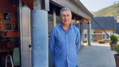 Aurentino Alonso, no Concello do Barco, que agora dirixir como alcalde.
