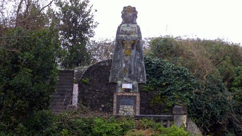 La virgen de Asorey volver� a su pedestal en Tanxil tras la cesi�n de la imagen al Concello.