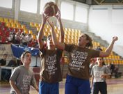 Panos Brancos contra a Droga se celebr� con torneos en los que participaron alumnos de Vilagarc�a.