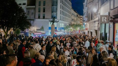 Desfile de Halloween en Ourense.