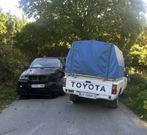 Los veh�culos chocaron en un tramo bastante estrecho. 