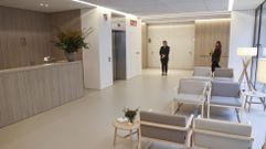 Interior de la residencia de O Bert�n, en una foto tomada el 31 de octubre, cuando fue entregada a la Xunta.