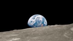 Imagen de la Tierra tomada por el Apolo 8 en 1968
