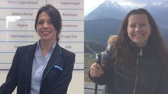 Sara Mart�n y Cristina Piris