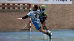 �frica Sempere, durante el partido entre Guard�s y Beti-Onak de este martes.