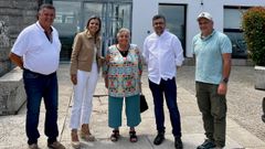 Los diputados del PP, Noelia Prez y Vctor Baladrn, visitaron la residencia de Ramirs