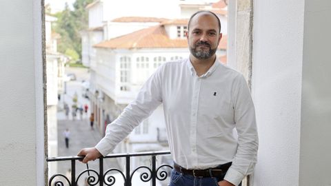 El alcalde de Pontedeume, Bernardo Fern�ndez, en una imagen de archivo.